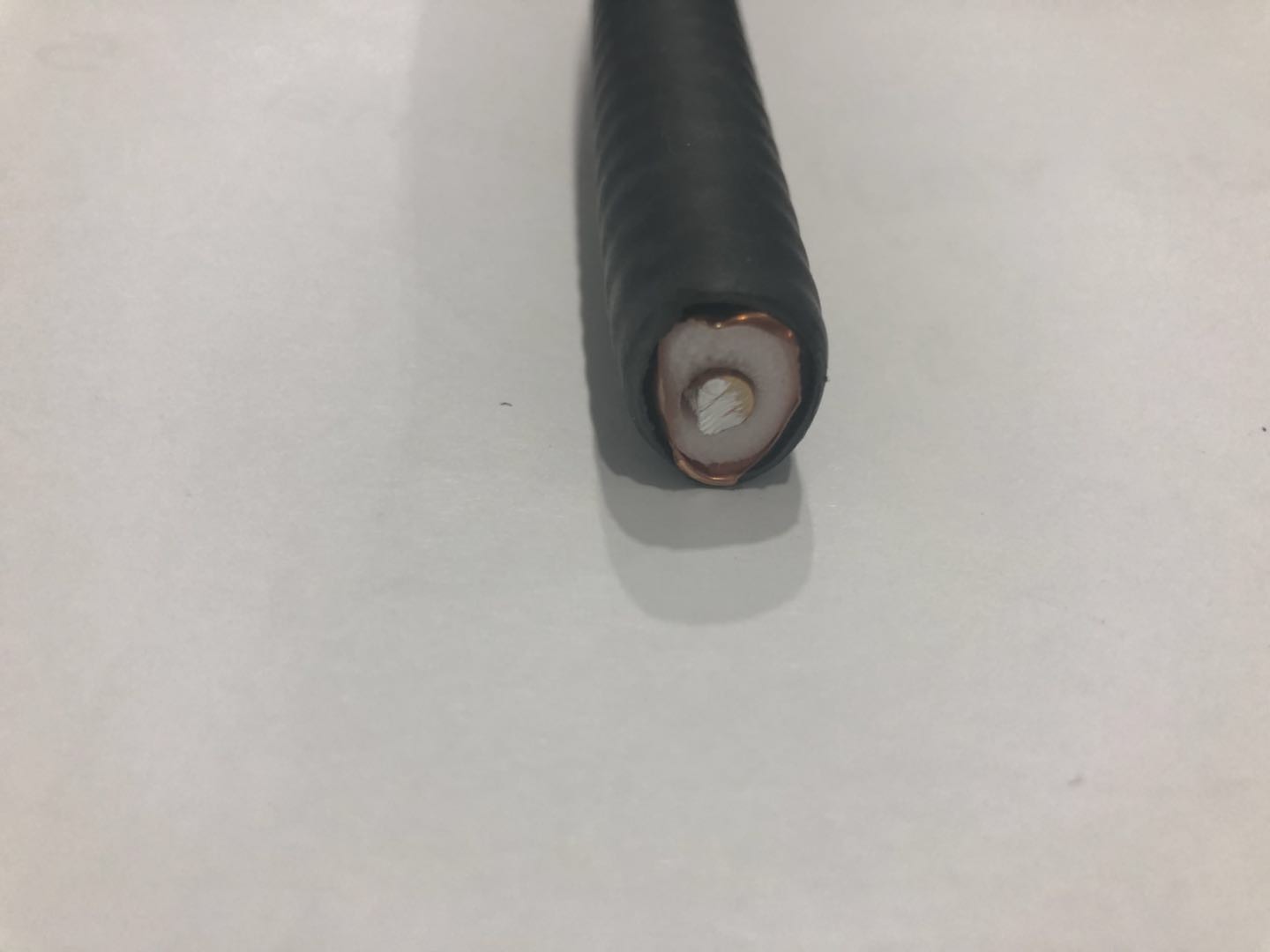 Foam PE Insulation 1/2 " RF Feeder Cable Flexible Coaxial Cable Flame Retardant