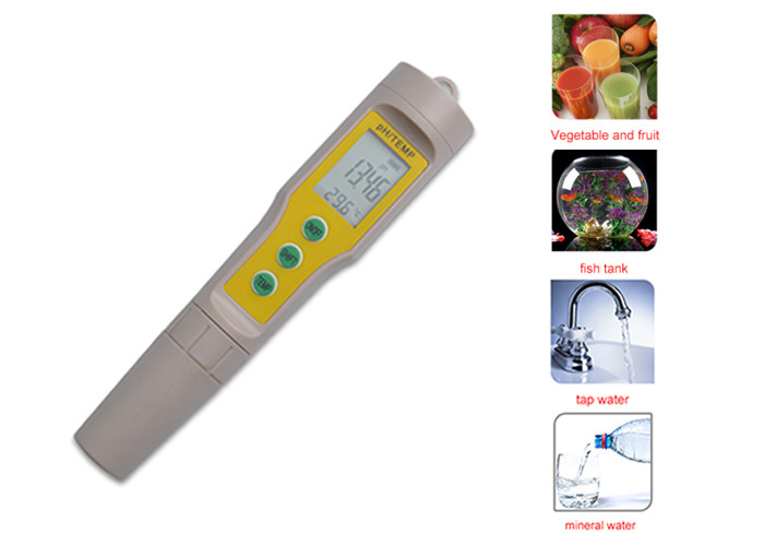 High Performance Waterproof Digital PH Meter With Temperature Sensor