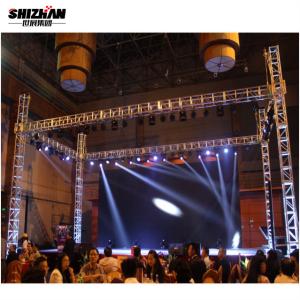 China Spigot Type Vertical Lighting Truss Aluminum Dj Truss 300x300mm 400x400mm 600x1000mm wholesale