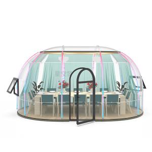 China Length 4m Igloo Bubble Tent Anti Noise Transparent Igloo Tent wholesale