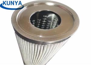 China Pleated Fiber Felt 60 Micron Polymer Ss Cartridge Filter Steel Candle wholesale
