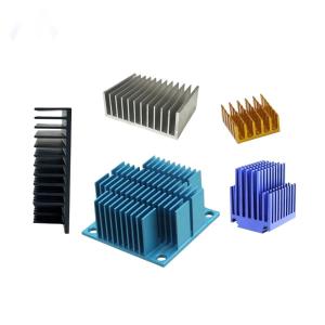 China Sturdy Aluminum Extrusion Heat Sink For LED Lights Precision Parts wholesale