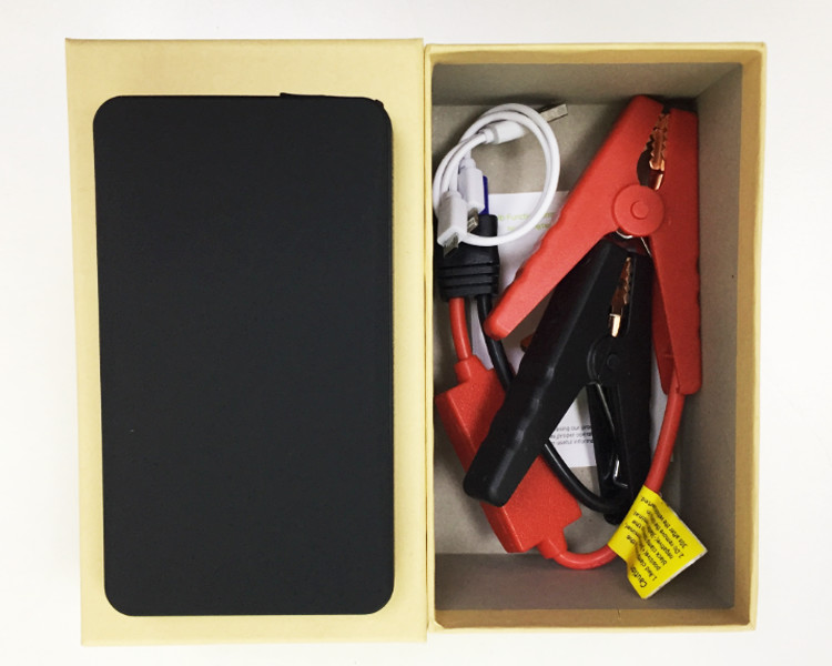 High Power Car Jump Starter Emergency Tool Charger 4USB Multifunction 12V Car Jump Starter Power Bank China with LED Lig