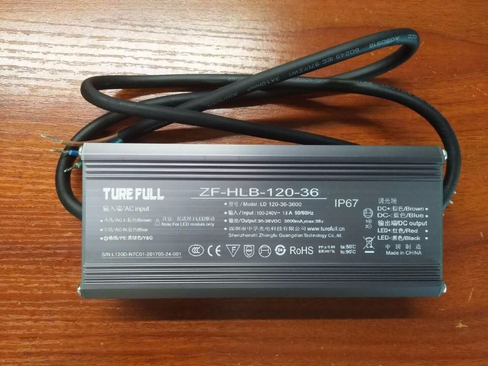 Single Output 50w Constant Current Led Driver White Color 3 Years Warranty