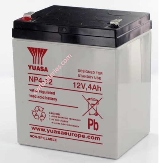 YUASA NP4-12 12V 4AH UPS Battery SLA Sealed Lead Acid High Quality Battery