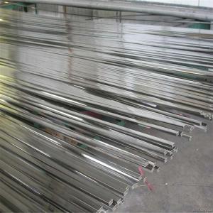 China Grade 316Ti Stainless Steel Flat Stock Bright Annealed Carbide Hot Rolled Flat Bar on sale