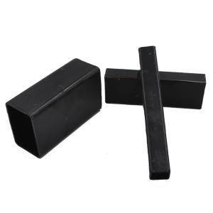 China ASTM 7mm Black Metal Square Tubing S235JR 2 Inch Black Steel Pipe wholesale
