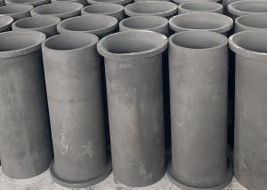 China Refractory Ceramics Recrystallized Reaction Bonded Silicon Carbide Sisic / Rbsic Burner Tube wholesale