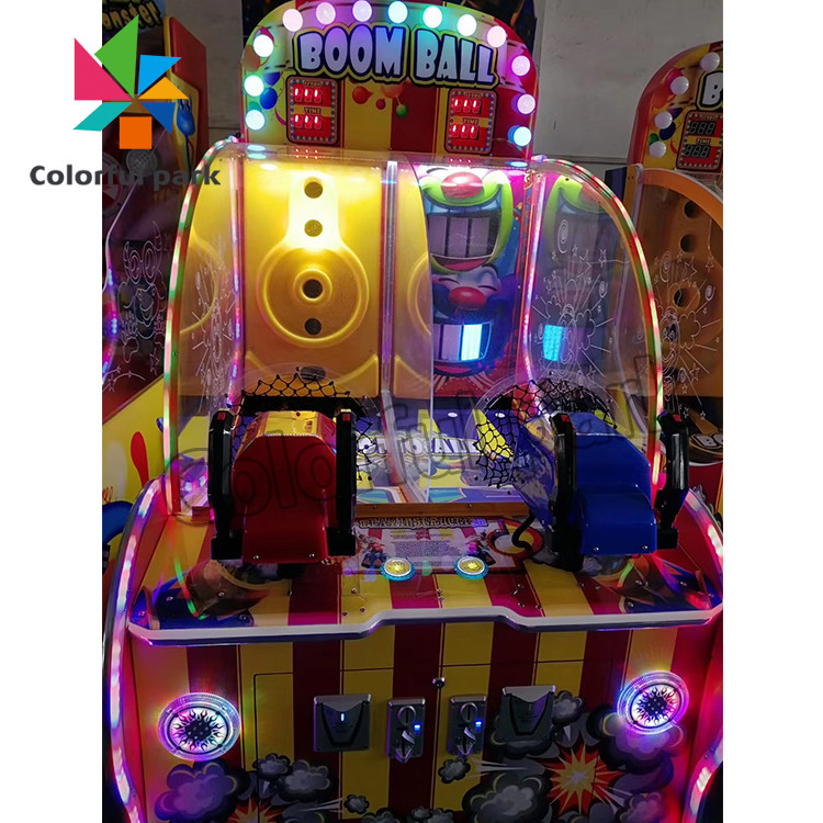 Ticket Redemption Machine , Bowling Arcade Game Machine 220V For 2 Players
