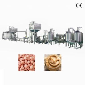 China PLC Peanut Butter Making Plant 1000kg/h-5000kg/h on sale