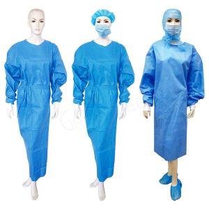 China Normal Ward S M Medical Disposable Protective Coveralls wholesale