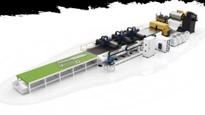 China Rolled Coils Cutting Machine Rolling and Flattening Laser Cutting Machine wholesale