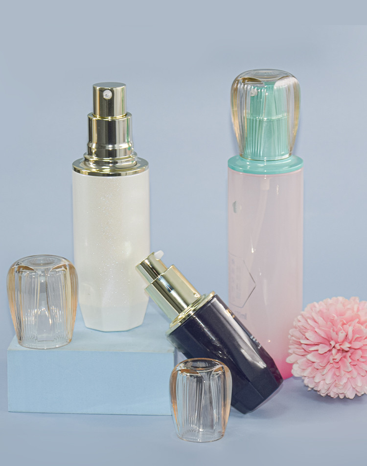 Recyclable Lotion Pump Bottle Packaging For Low Viscosity Cosmetic