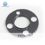 Flat Circle Shaped Glass Cut To Size CCTV Camera Cover Glass