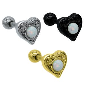 China Studex Ear Piercing Studs Daith Piercing Opal Gem Body Jewelry wholesale