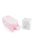 Square Plastic Cosmetic Bottles 250ML PETG Cosmetic Packaging