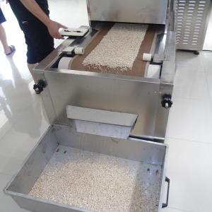 China 30kw Shrimp Seafood Seaweed Belt Dryer Continuous Microwave Drying Machine wholesale