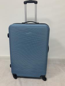 China 210D Polyester Blue Travel Trolley Luggage Sets Expandable wholesale