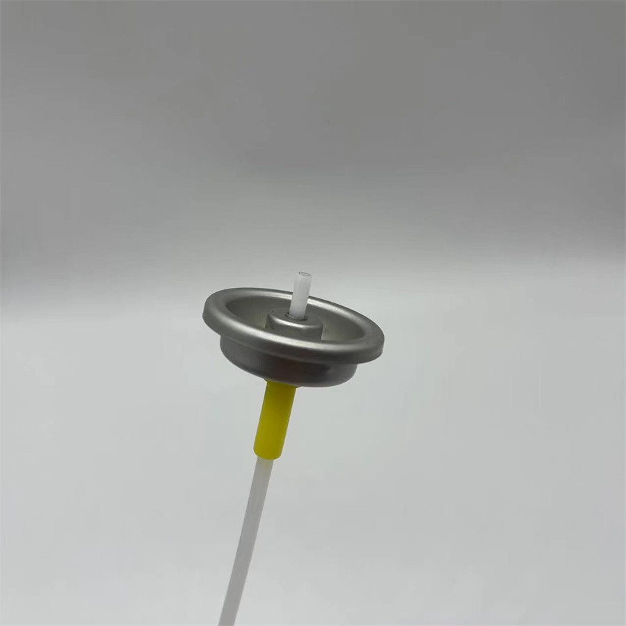 Button Actuator Silver Aluminum Spray Rate One Inch Air Freshener Metered Valve Actuator