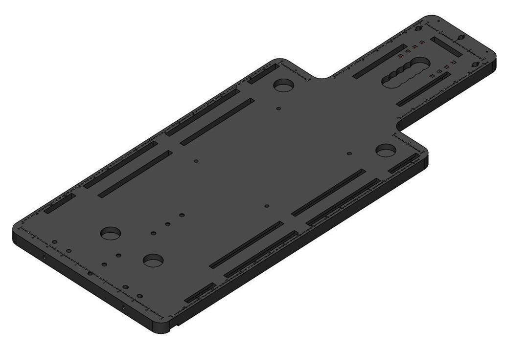 Orfit Type Radiotherapy Positioning Product AIO Carbon Fiber Radiotherapy Baseboard