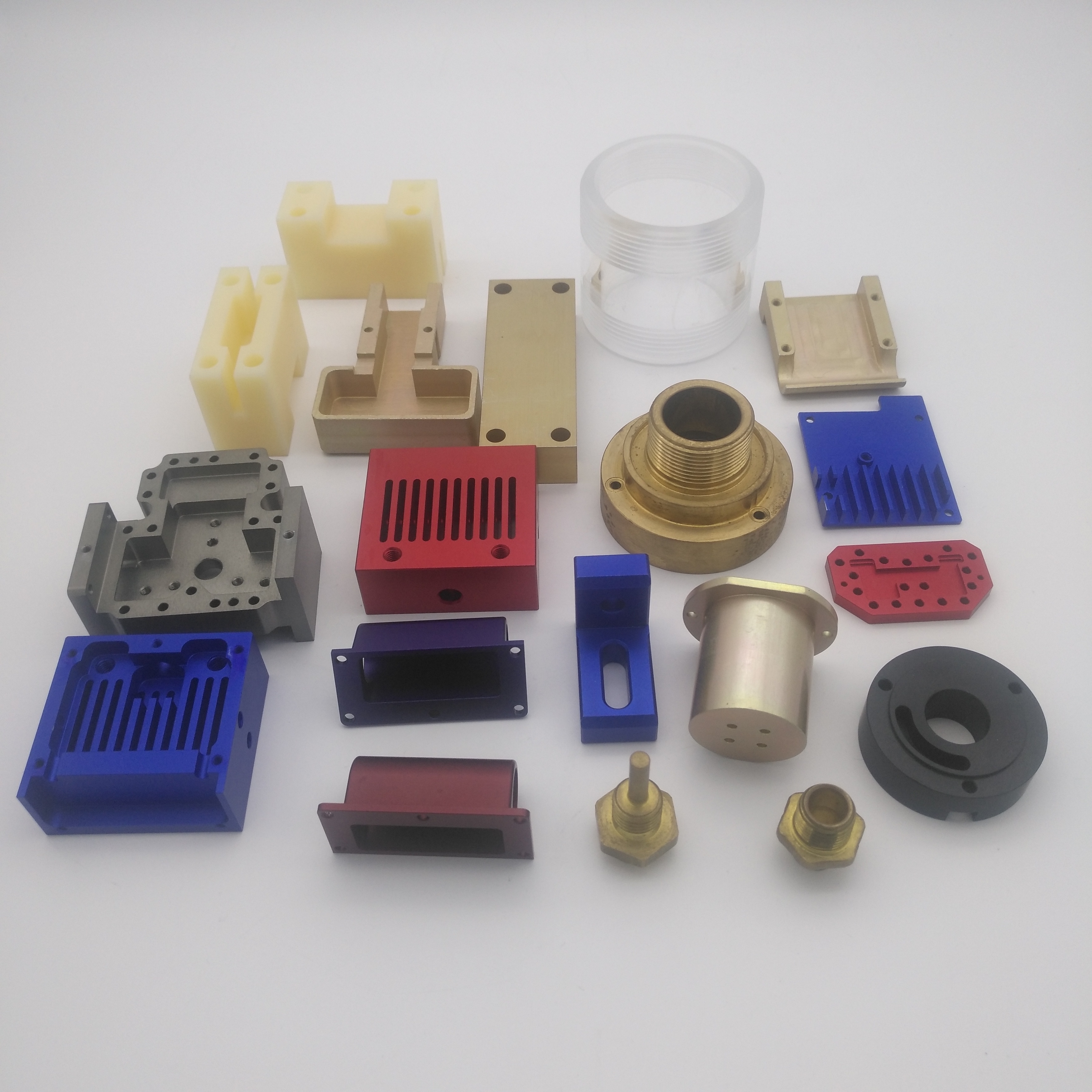 China OEM supplier small precision mechanical cnc milling customized anodized aluminum cnc machining part
