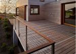 Removeable Stainless Steel Cable Deck Railing , Stainless Steel Balustrade