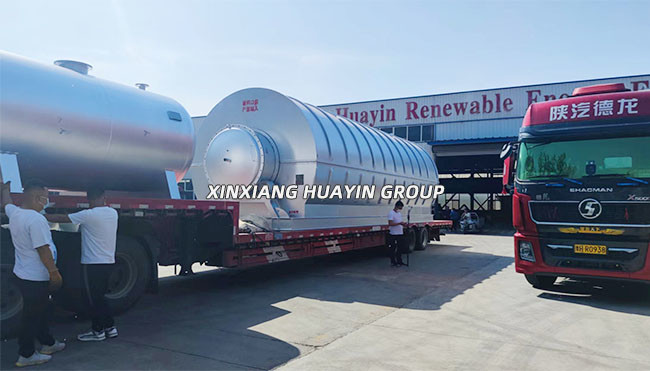 Batch Type Pyrolysis Reactor Plastic To Fuel Tyre Pyrolysis Machine 1Ton Per Day
