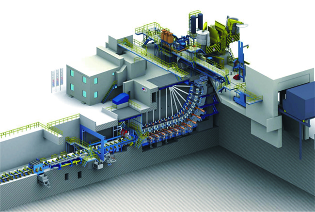 600mm-1600mm Slab Continuous Casting Machine