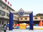 Custom Inflatable Advertising Products Start Finish Arch / Inflatable Entrance