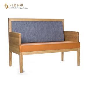 China Hotel &amp; Restaurant Couch Sofa, Club Booth Sofa, Top Sell Couch, PU Leather Upholstery, High Density Foam wholesale