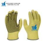 Aramid Fiber Insulated Cut 5 Resistant Gloves With PVC Dots