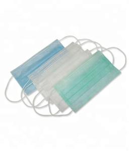 China Unisex Triple Layer Surgical Mask Fliud Resistant Hypoallergenic Odorless wholesale
