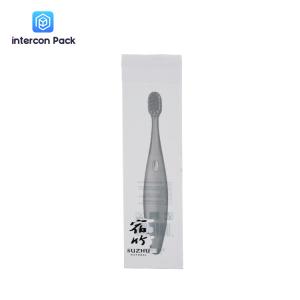 China 7.09 X 3.94 Inch Data Cable Packaging Bag Recyclable Gray Polyethylene wholesale
