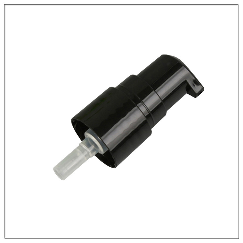 Plastic Black Perfume Pump Sprayer Small Size Lightweight With Smooth Suface