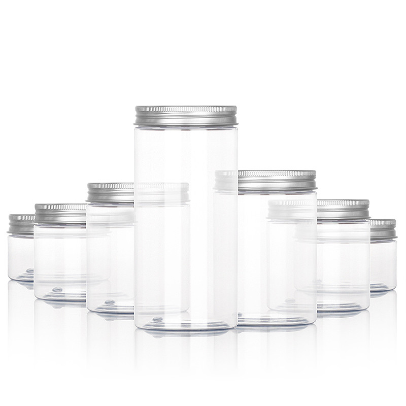 8oz Small Containers With Lids For Cosmetics PET Material Airtight