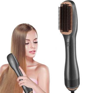 China Nylon Alloy Hot Air Brush Straightener Comb 1200w With 2m Power Cord wholesale