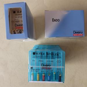 China Stainless Steel Endo Rotary Files 25mm NiTi Root Canal Files wholesale