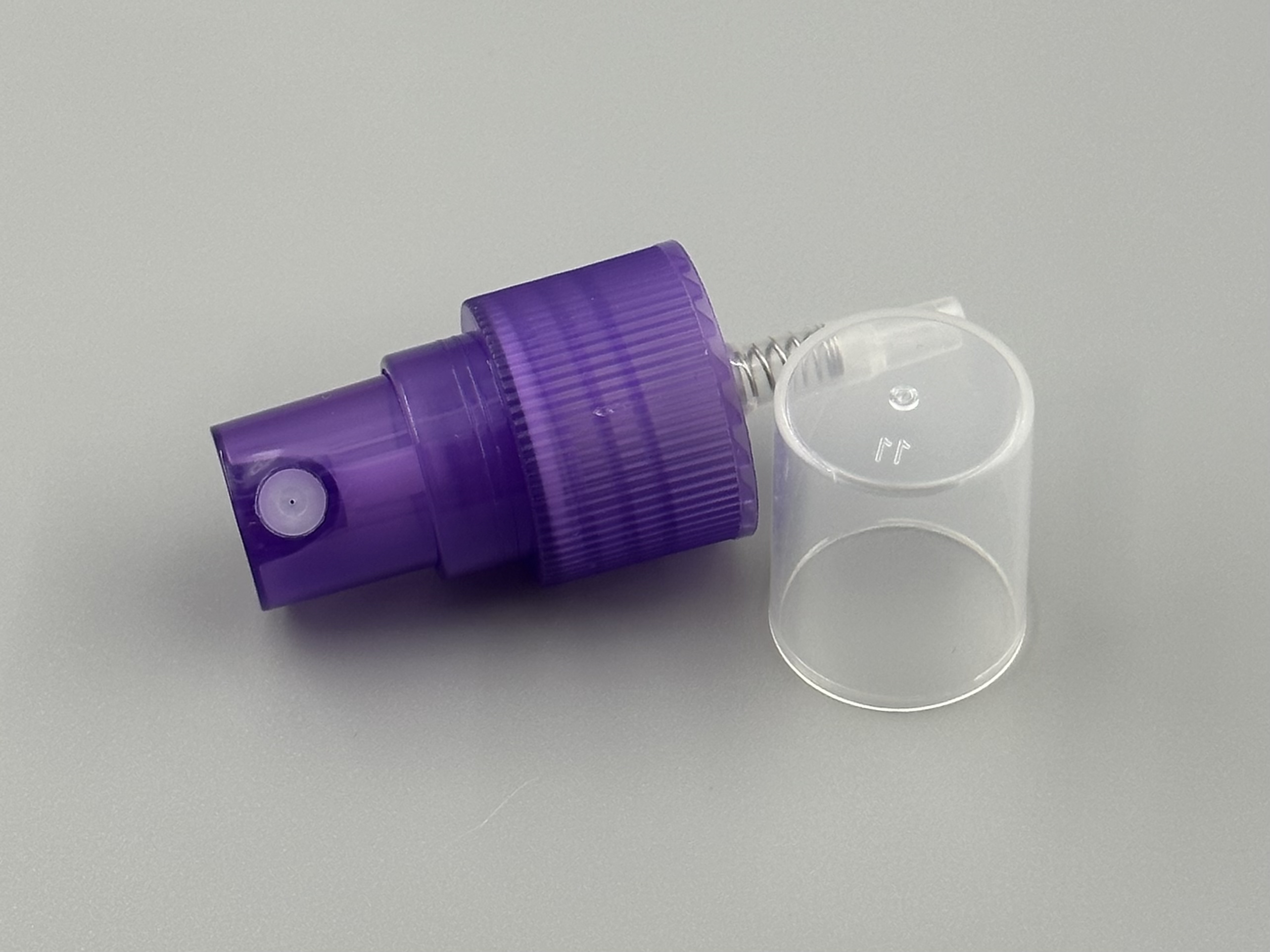 Customized Color 20/410 Fine Mist Sprayer Perfume Spray Pump with Flat Transparent Cap