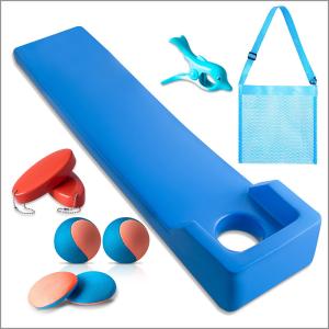 China Pool Noodles Foam,Fun Pool Corn Holes Outdoor Game Beach Toys, Soft Swimming Pool Saddle Seat Toss Game wholesale
