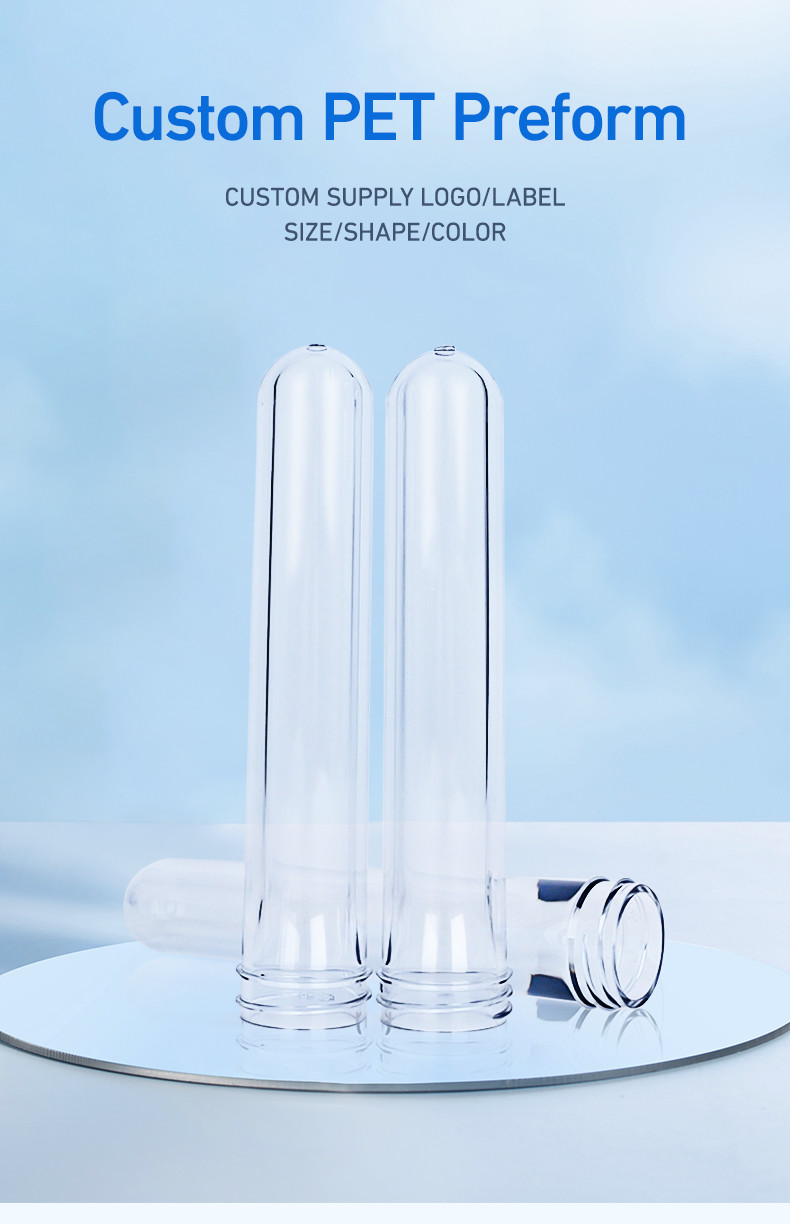 Custom bottle pet preform 29mm 30mm 28mm PET preform for bottle