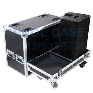 China Universal MDF Board ATA Flight Case For Two 12 Inch Speakers wholesale