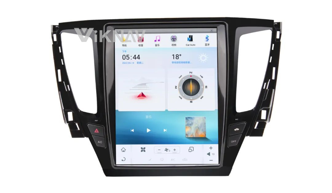 12.1 Inch Android 8 Core Car radio For 2020 pajero sport Navigation GPS Multimedia DVD Player Wireless Carplay 4G