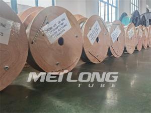 China Duplex 2507 Hydraaling Steel Tube Coil ASTM A269 304 Stainless Steel Capillary Tube Control Line wholesale