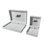 White Classic Luxury Jewelry Packaging Boxes Simplicity Ring Boxes For Wedding