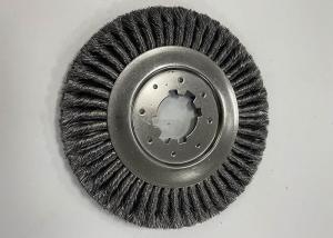 China 300mm OD Metal Tube Rust Removal Twisted Wire Brush wholesale