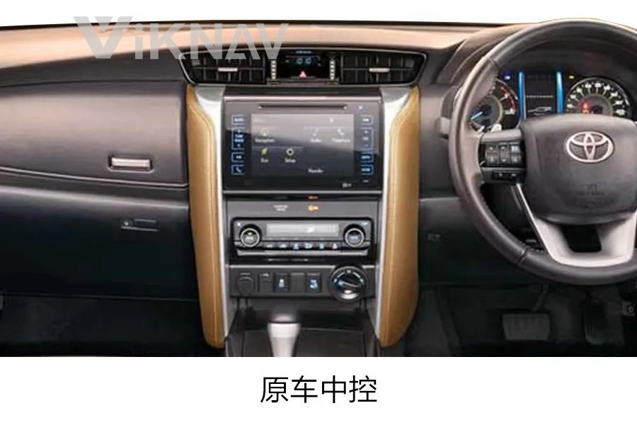 12.1 Inch Android Auto Stereo For 2016 Toyota Fortuner Navigation GPS Multimedia DVD Player Wireless Carplay Wifi