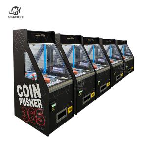 China Amusement Wooden Arcade Coin Pusher Machines For Mall wholesale