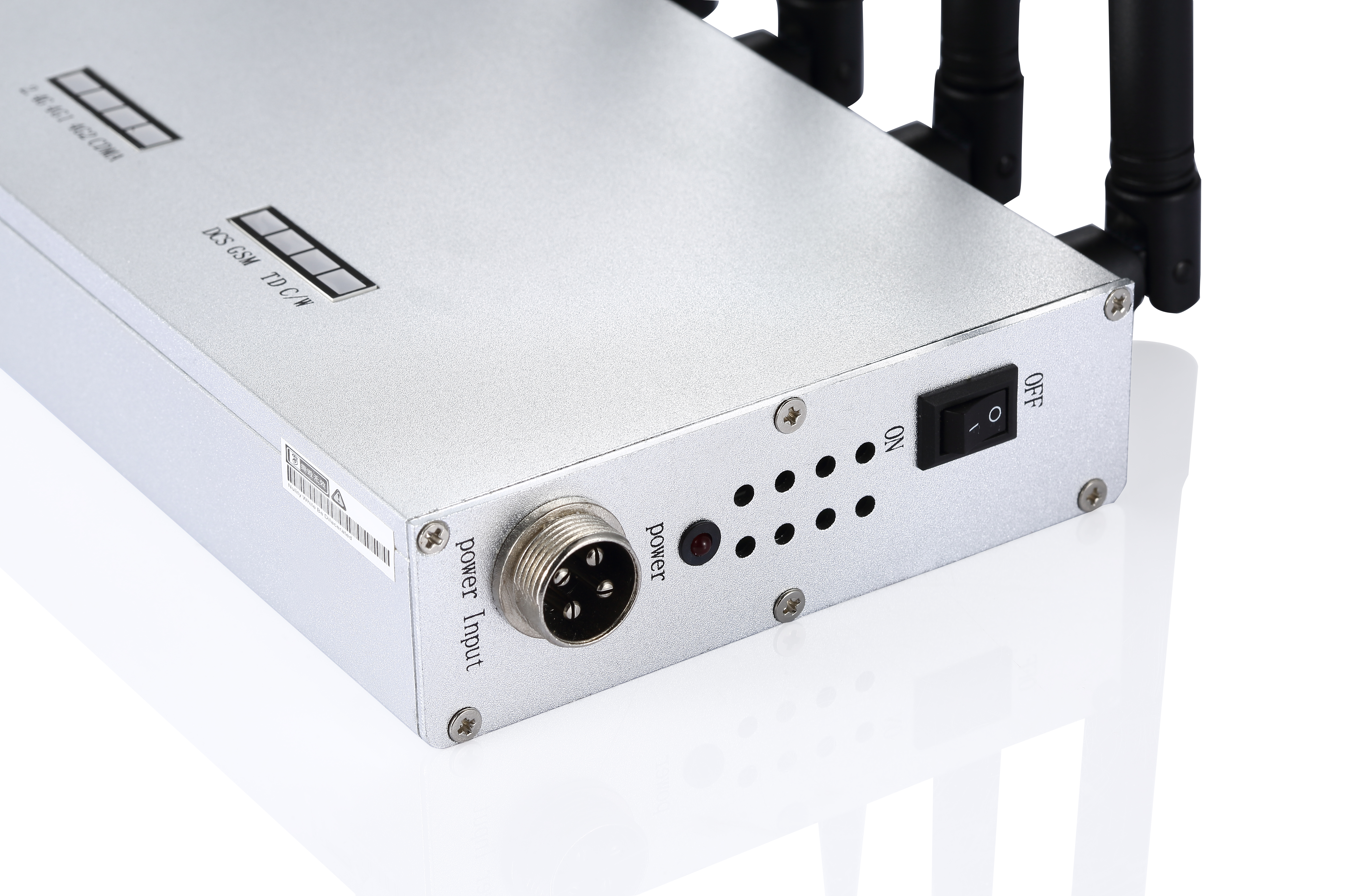 Desktop 8-way 2g.3g.4g mobile phone signal shield 12W WiFi Wireless Network Signal Jammer