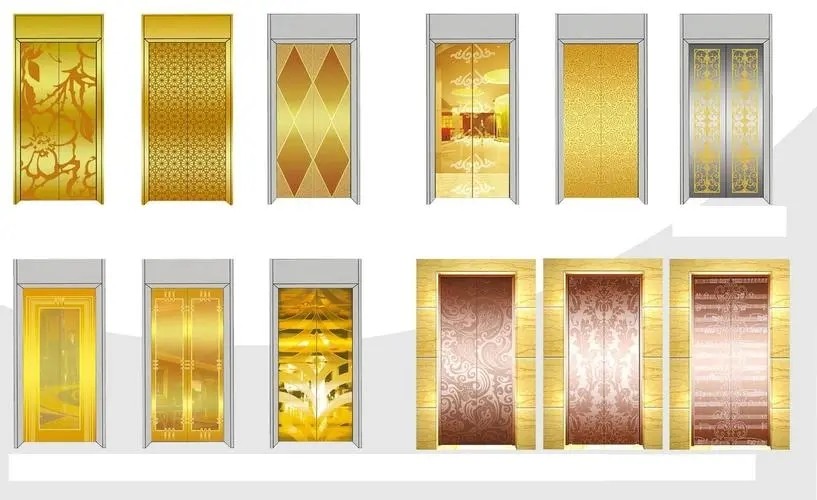 Mirror Finished 304 Etched Elevator Stainless Steel Sheet 0.2mm Thickness