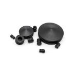 Black 5ml Medical Rubber Stopper Pharmaceutical Rubber Piston